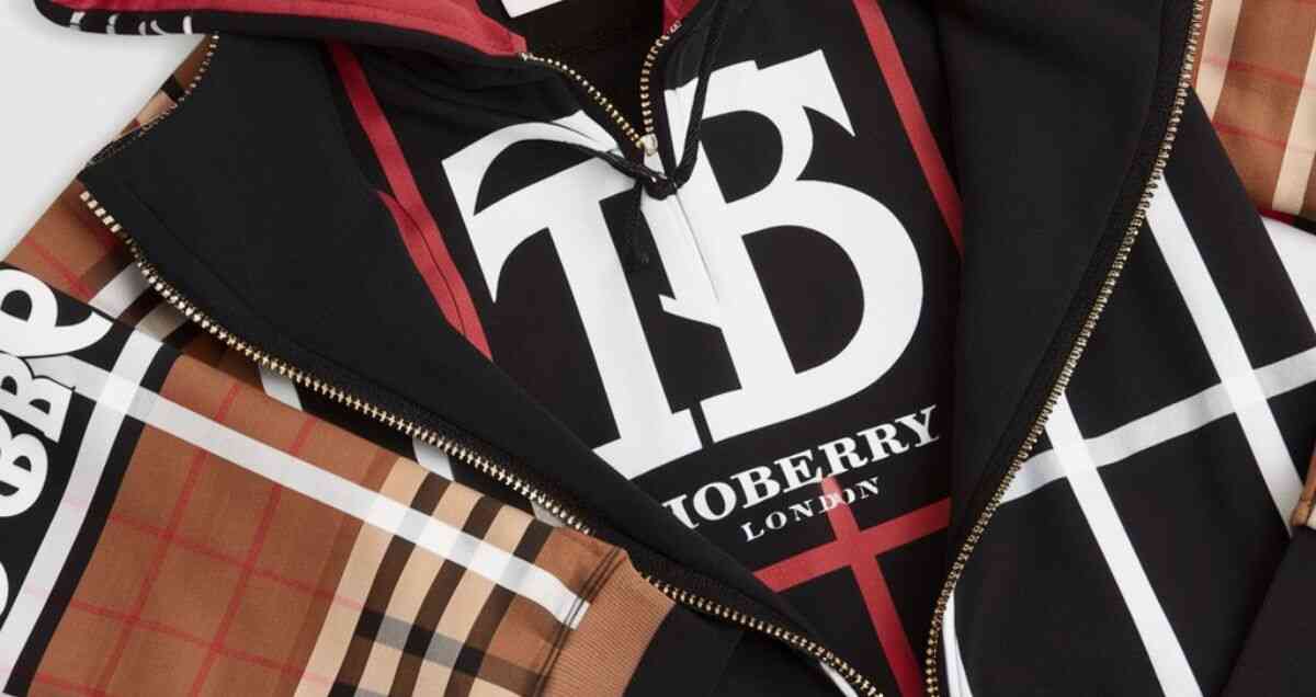 Burberry London TB Monogram Graphic Print Hoodie​