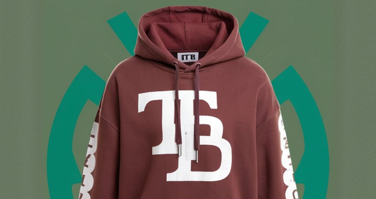 TB Monogram Graphic Print Hoodie​