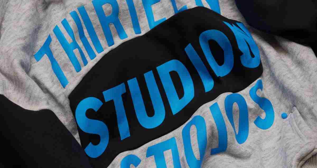 Thirteen Studios Hoodie With Blue Text​